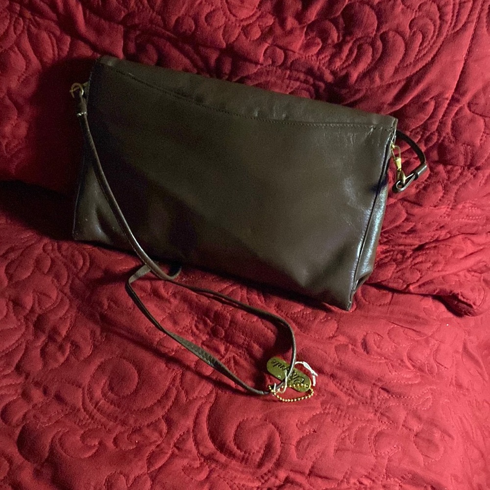 Olive green shoulder bag